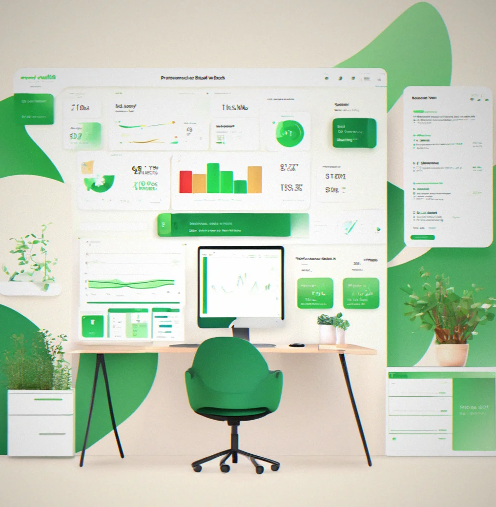 Performance dashboard displaying Core Web Vitals metircs with green status indicators, LCP time of 1.8 seconds, and accessibility score of 99